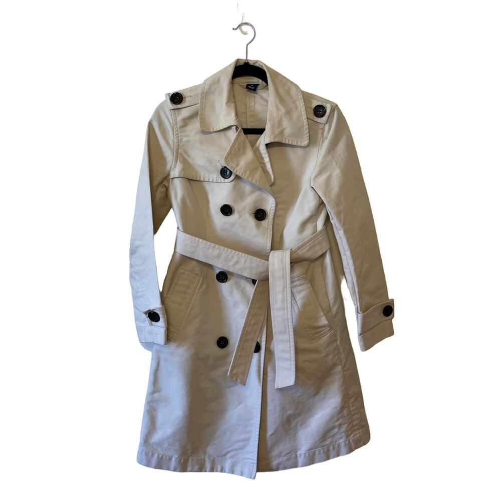 GAP Tan Trench Coat